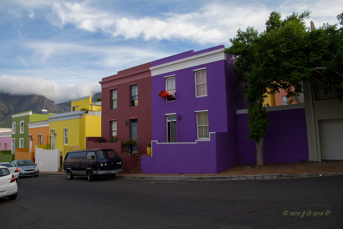 LE CAP : Le Quartier Malais et ses maisons colorées
