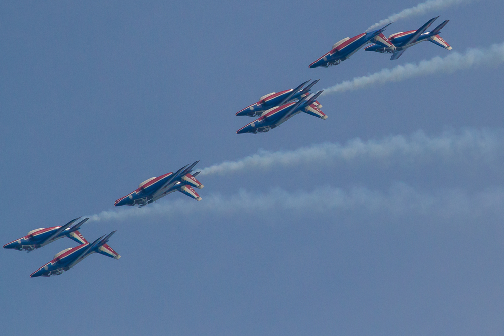 PATROUILLE DE FRANCE à FREJUS