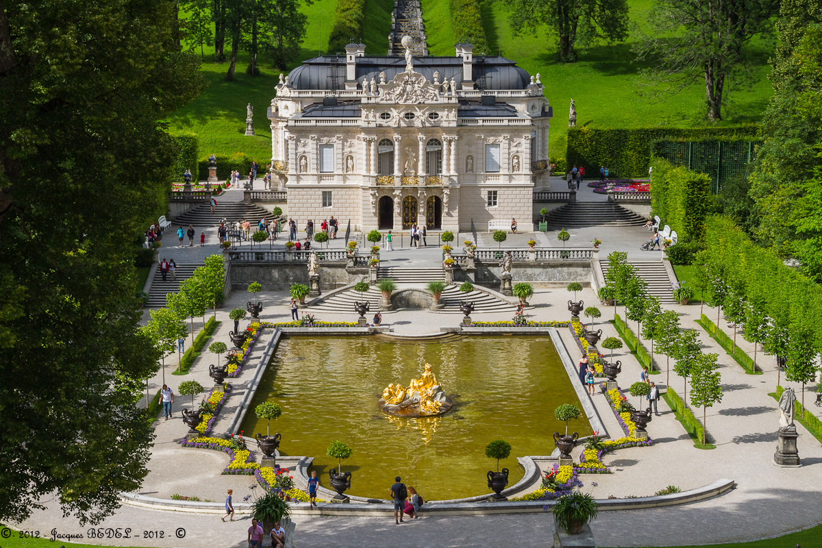 Le Chateau de LINDERHOF en Bavière