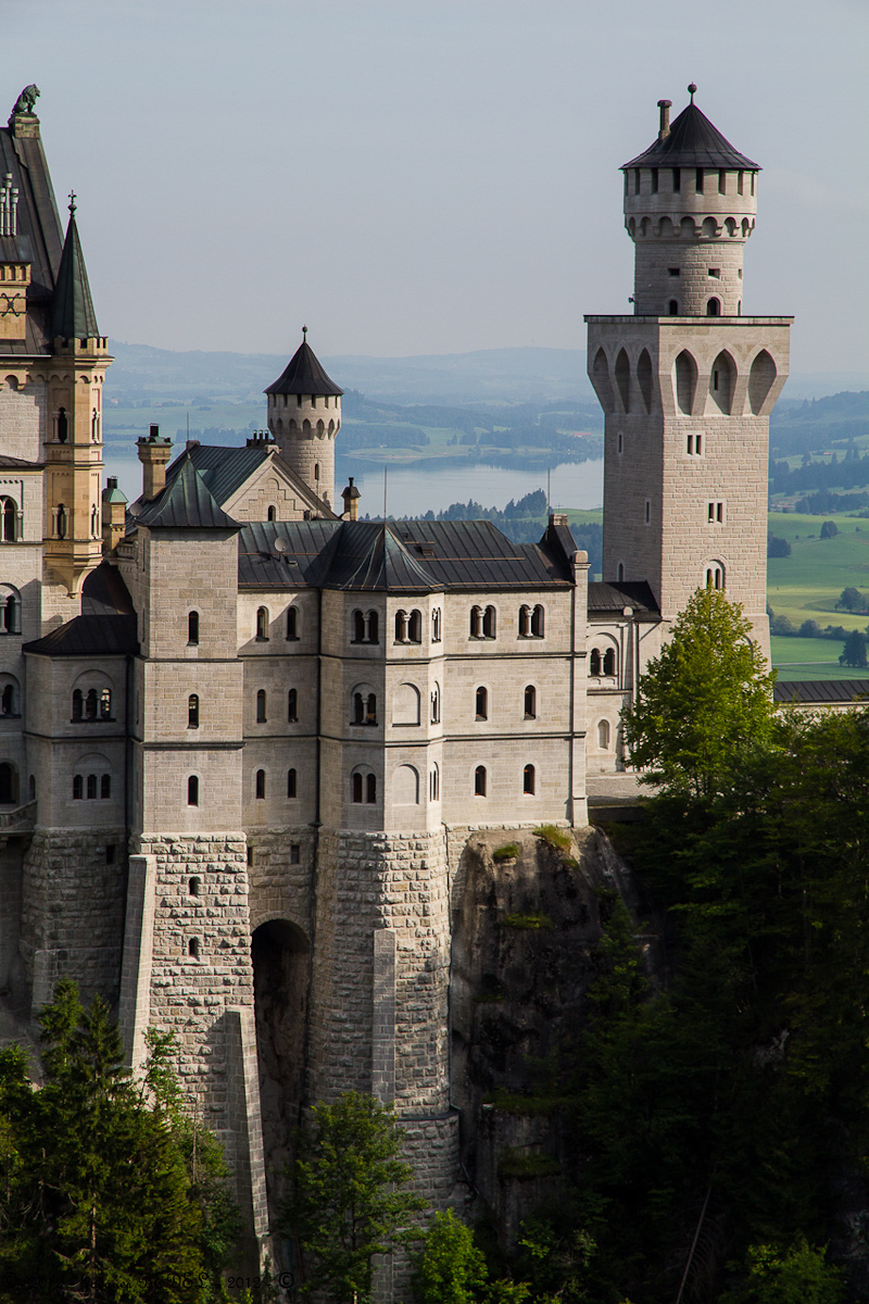 Le château de Neuschwanstein   