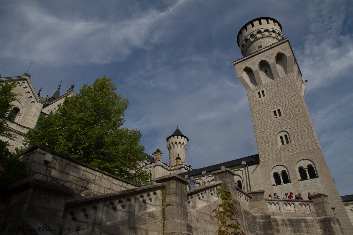 Le château de Neuschwanstein   