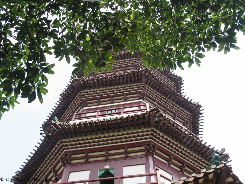 CANTON : La Pagode des 6 BANIANS
