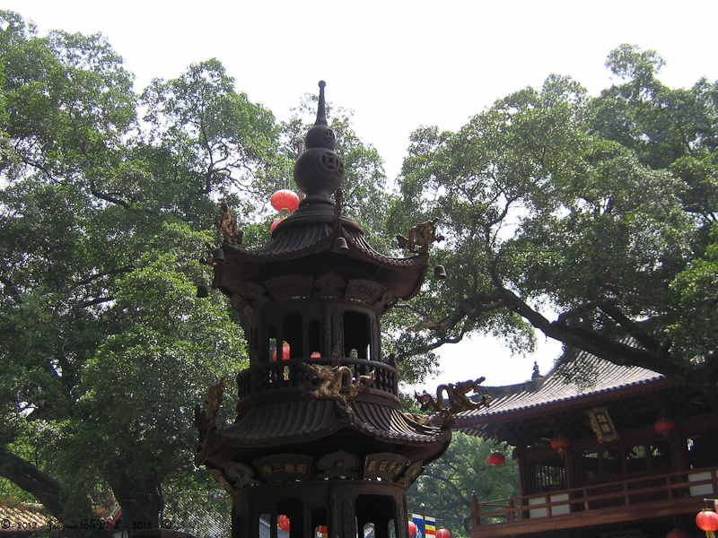 CANTON : La Pagode des 6 BANIANS