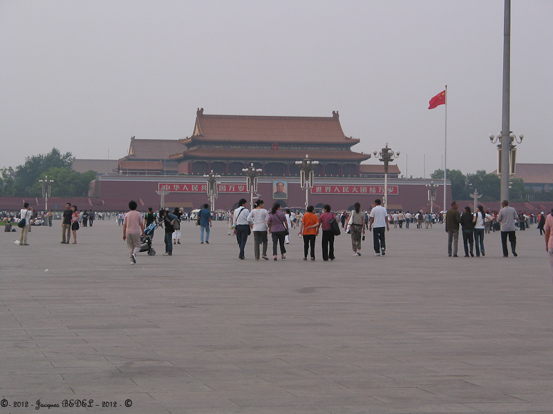 La place  Tian'an Men