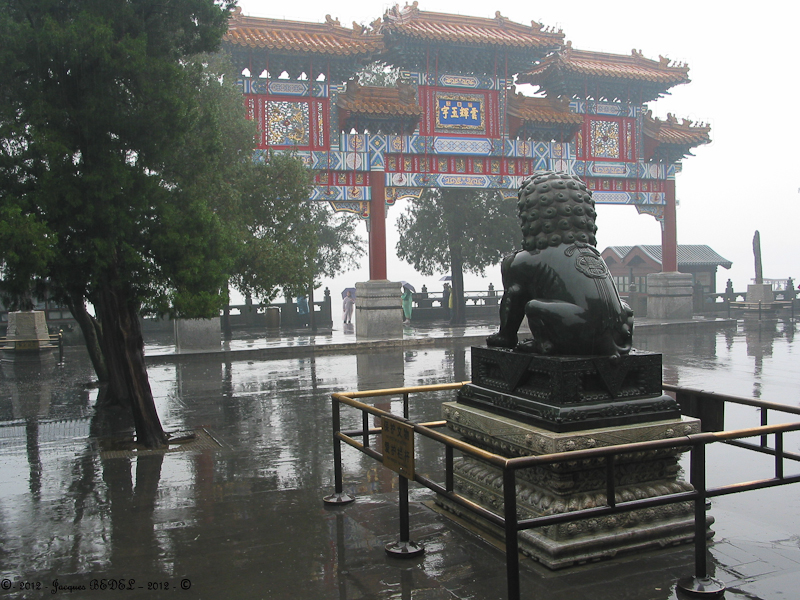 lLe palais d'été des Ming à PEKIN
