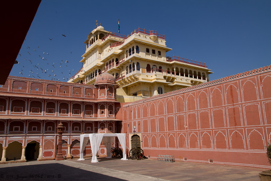 le city palace de JAIPUR