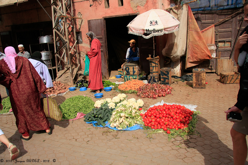 MARRAKECH  :  les SOUKS