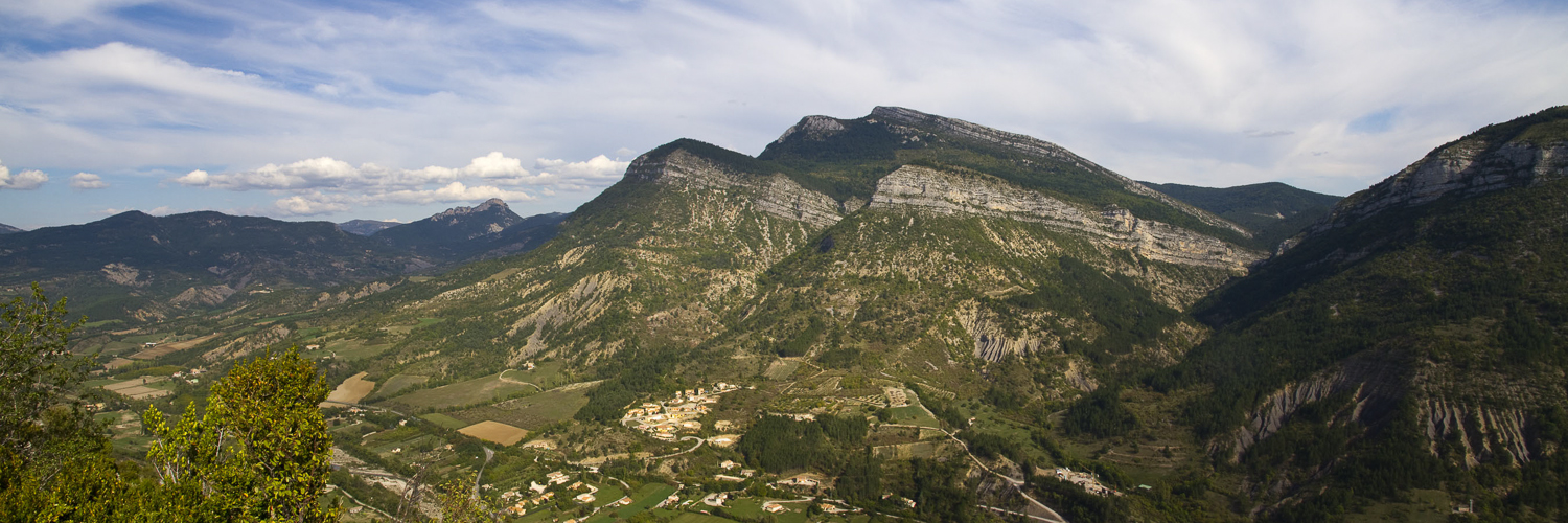 Le Vercors depuis le col du ROUSSET